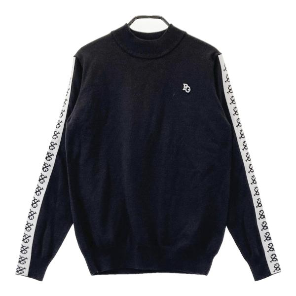 パーリーゲイツ　ニット　黒　ブラック　5 ゴルフ　L 中古 メンズ パーリーゲイツ PEARLY GATES セーター 5(L) 黒 ブラック