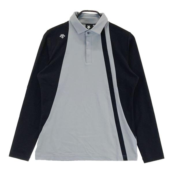 DESCENTE GOLF 【新品】DESCENTE デサントゴルフ 長袖ポロシャツ