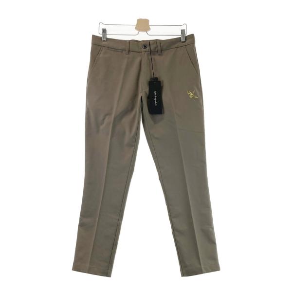 未使用品 1PIU1UGUALE3 GOLF M カーキ スラックスパンツ 新品】1PIU1UGUALE3 GOLF ロングパンツ カーキ系 5 ゴルフウェア
