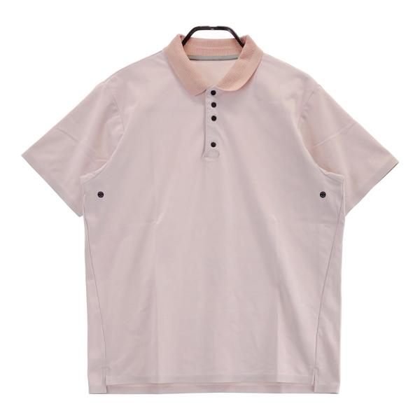 AND PER SE アンパスィ 2025年モデル 半袖ポロシャツ ピンク系 L