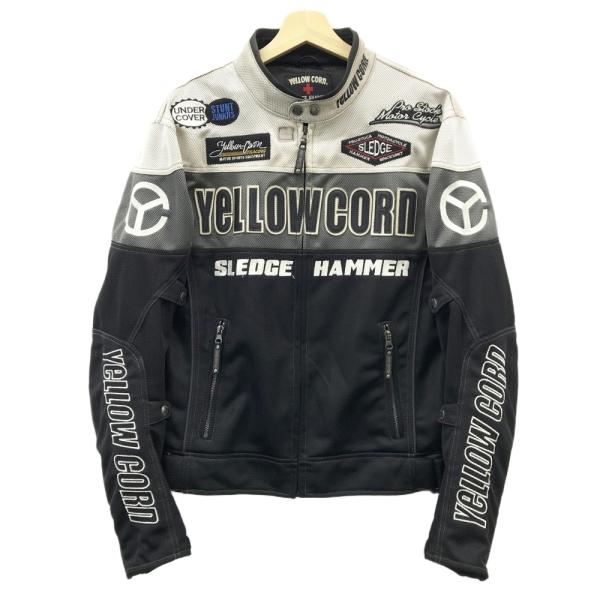YELLOW CORN イエローコーン BB-1114 メッシュジャケット ブラック系 L
