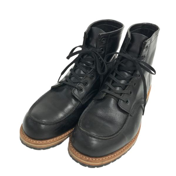 Hawkins ホーキンス HL40072 レザーモックトゥワークブーツ ブラック系