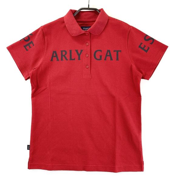 PEARLY GATES パーリーゲイツ 2022年 半袖ポロシャツ レッド系 2