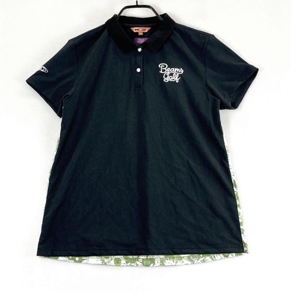 BEAMSGOLF　ビームスゴルフ　ブラック　黒　ポロシャツ　XL　新品未使用 BEAMS GOLF ビームスゴルフ 半袖ポロシャツ ブラック系 L ゴルフウェア