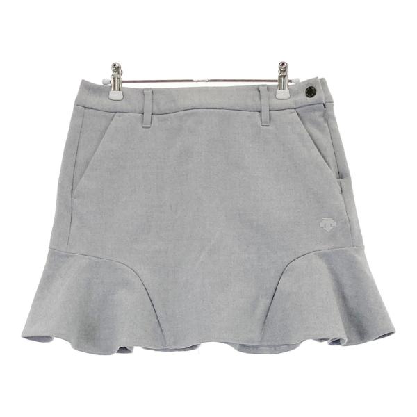 DESCENTE GOLF デサントゴルフ ストレッチ 裾フレアスカート グレー系