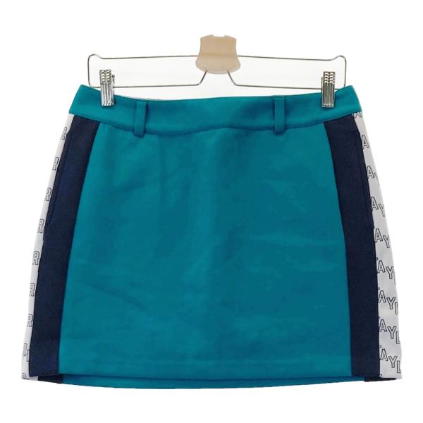 TAYLOR MADE テーラーメイド インナー付き スカート グリーン系 O