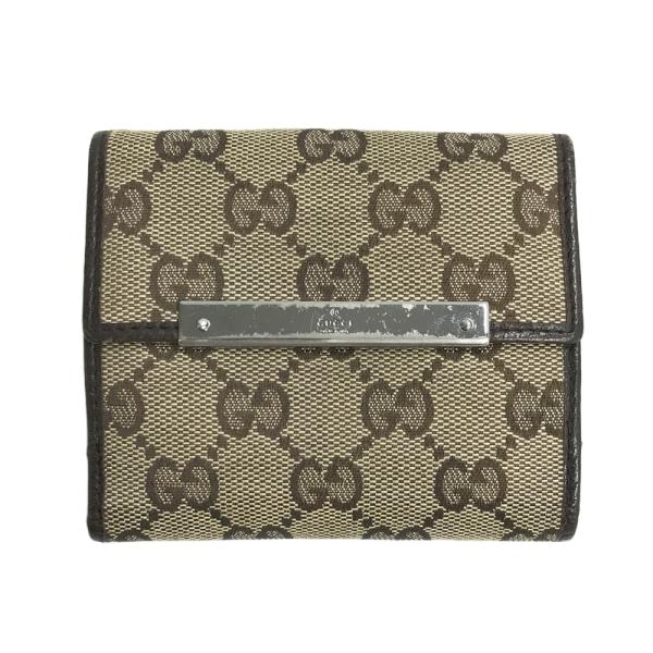 GUCCI グッチ 112716/112716 1147 二つ折り財布 GGキャンバス柄