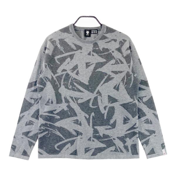 DESCENTE GOLF デサントゴルフ ×万美コレクション ウール混 ニット