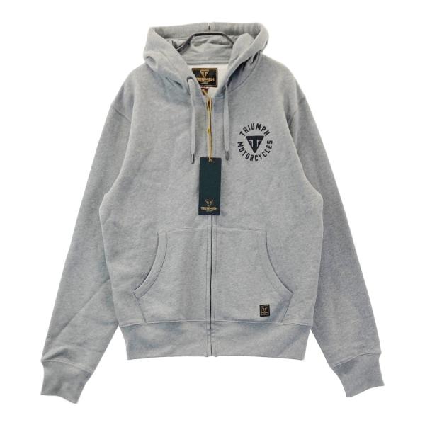 TRIUMPH（トライアンフ） 【新品】TRIUMPH パーカー グレー系 M バイク