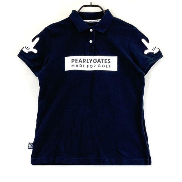 PEARLY GATES パーリーゲイツ ×DISNEY ミッキー 半袖ポロシャツ