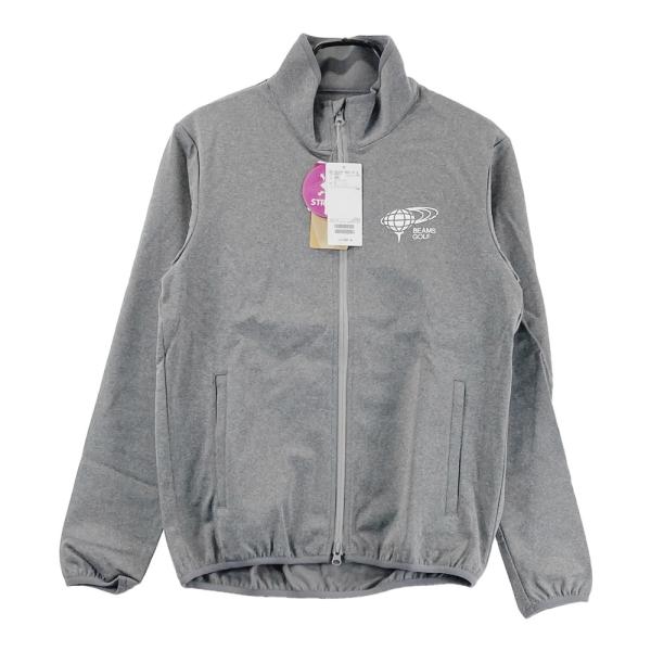 新品】BEAMS GOLF ビームスゴルフ ジップジャケット ロゴプリント
