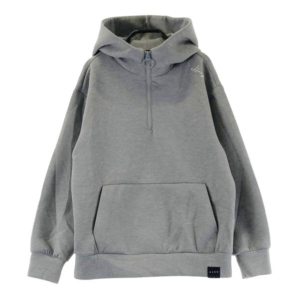HERG1 エルグワン ハーフジップ スウェットパーカー グレー系 1 ゴルフ