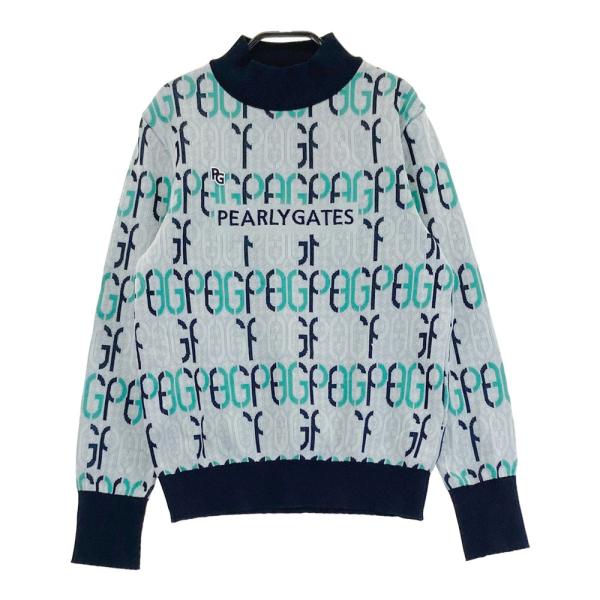 PEARLY GATES パーリーゲイツ 2024年 ニット セーター ブルー系 0