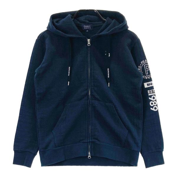 PEARLY GATES パーリーゲイツ 2023年 ジップパーカー ネイビー系 0