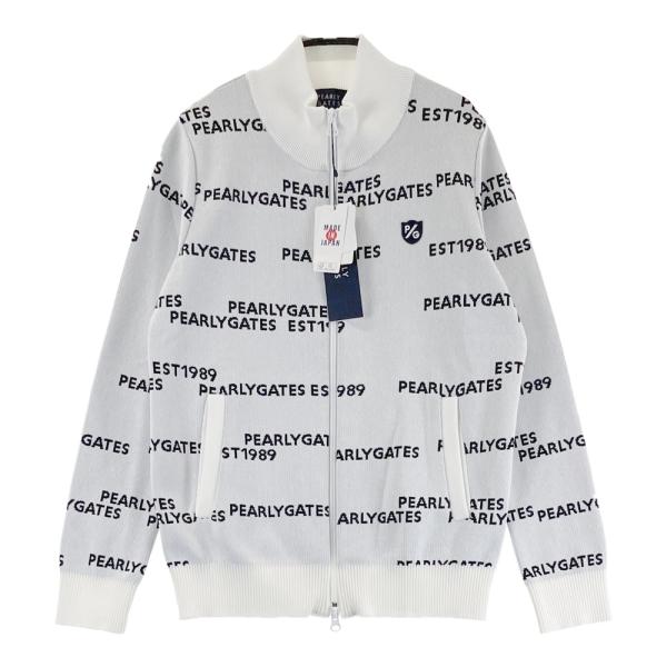 新品】PEARLY GATES パーリーゲイツ 2023年モデル 長袖ジップ ニット