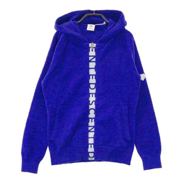 DESCENTE GOLF デサントゴルフ ジップパーカー パイル ネイビー系 L