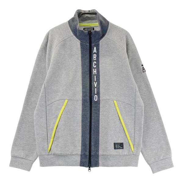 ARCHIVIO アルチビオ ジップジャケット グレー系 46 ゴルフウェア