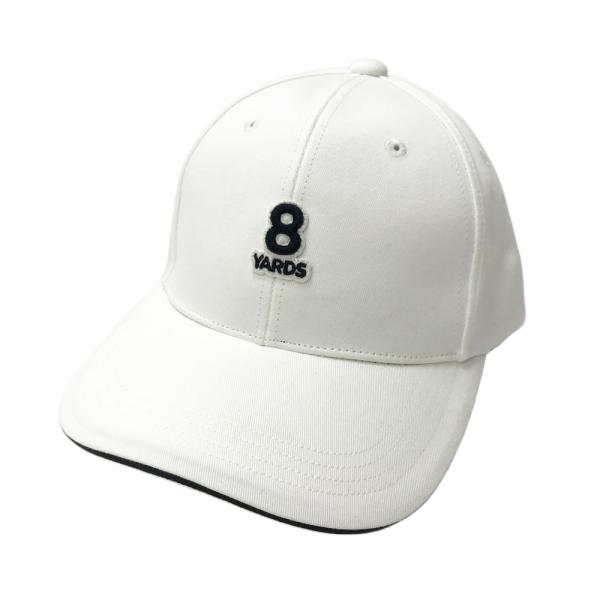 8YARDS ハチヤーズ キャップ ホワイト系 F ゴルフウェア : ブランド