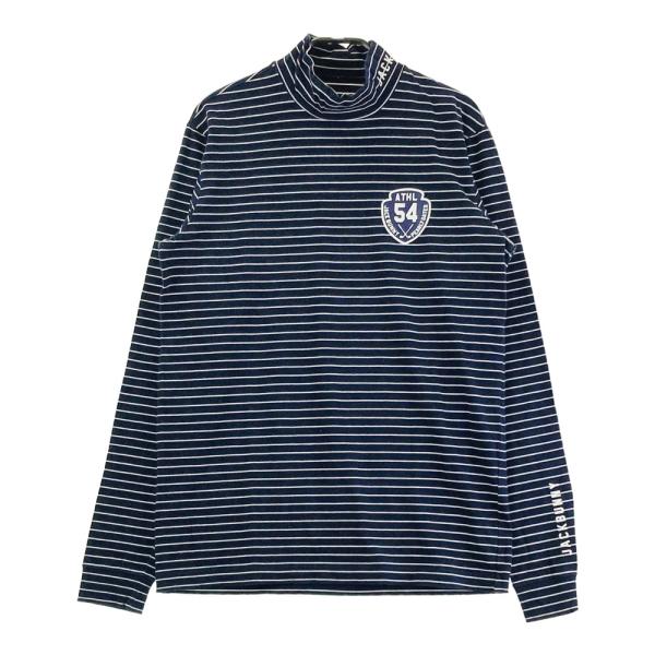 ジャックバニーハイネックロンT【送料込♡即発送】 JACK BUNNY ジャックバニー ハイネック 長袖Tシャツ ボーダー柄