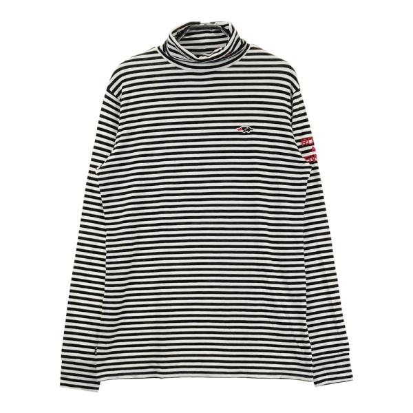 ROUGH&SWELL ラフアンドスウェル タートルネック 長袖Tシャツ ボーダー