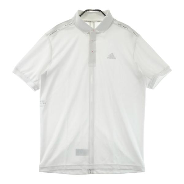 ADIDAS GOLF アディダスゴルフ FJ4411 半袖ポロシャツ ホワイト系 0