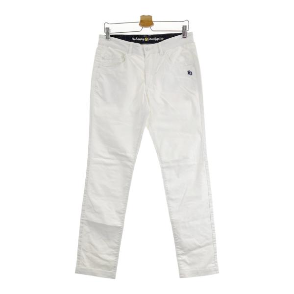 パーリーゲイツ ロングパンツ 4/M ホワイト 星 総柄 メンズ PEARLY