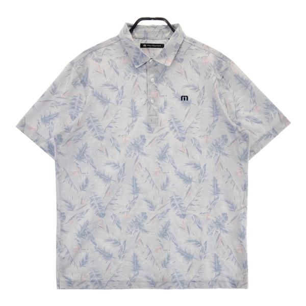TRAVIS MATHEW トラビスマシュー 2024年モデル 半袖ポロシャツ リーフ