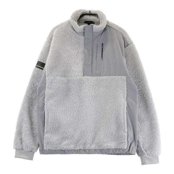 ROSASEN ロサーセン フリースボア ハーフジップジャケット グレー系 M