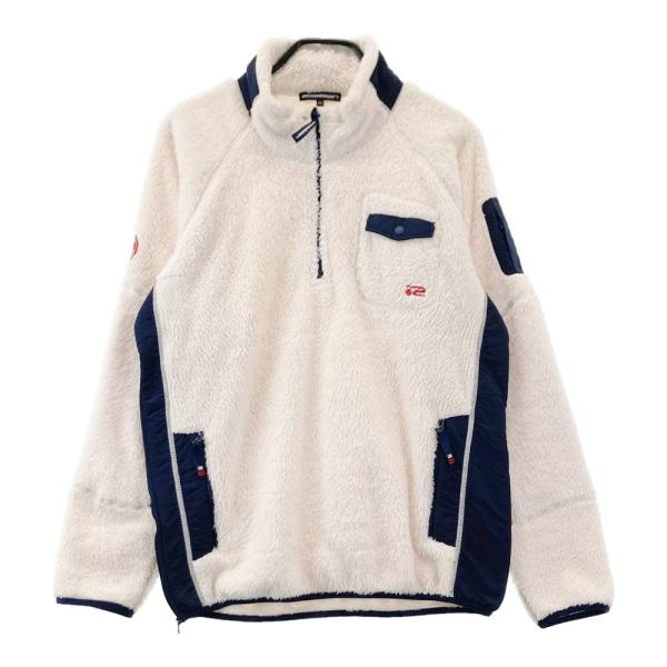 ROSASEN ロサーセン 044-56011 ハーフジップ ボア プルオーバー