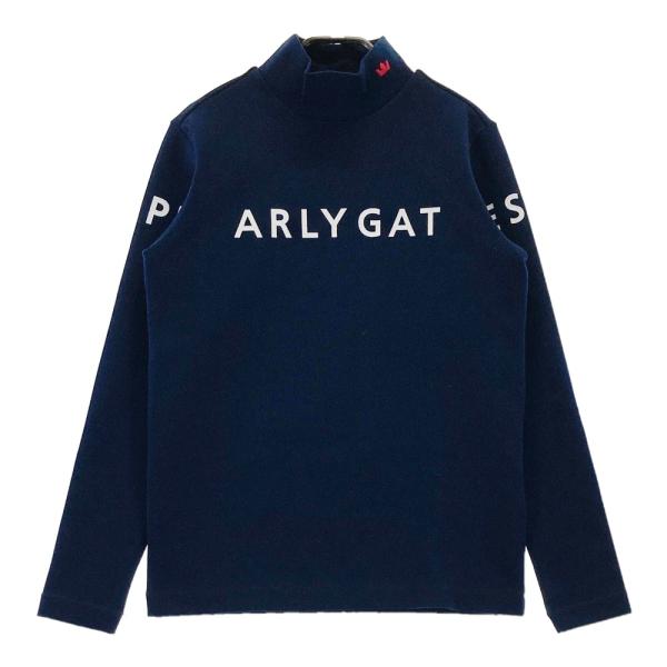 PEARLY GATES パーリーゲイツ ハイネック 長袖Tシャツ ネイビー系 2