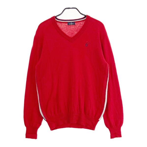 Munsingwear 赤 チェック柄 ニット ゴルフウェア 2枚セット