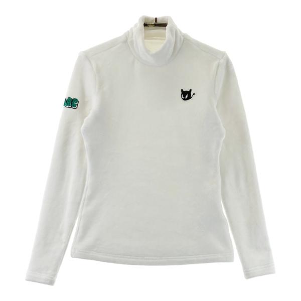 WAAC ワック ボアフリース ハイネック長袖 Tシャツ ホワイト系 1