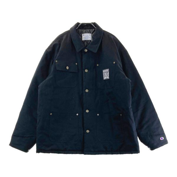 CHAMPION チャンピオン 中綿 カバーオールジャケット ブラック系 X