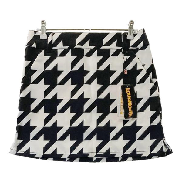新品】LOUD MOUTH ラウドマウス スカート 千鳥柄 ブラック系 S ゴルフ