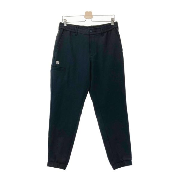 【未使用級】デサントゴルフ メンズ ジョガーパンツ ストレッチ O ブラック 黒 DESCENTE GOLF デサントゴルフ ジョガーパンツ ブラック系 L ゴルフ