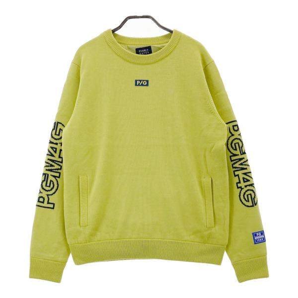 PEARLY GATES パーリーゲイツ 裏地付 ニットセーター グリーン系 5