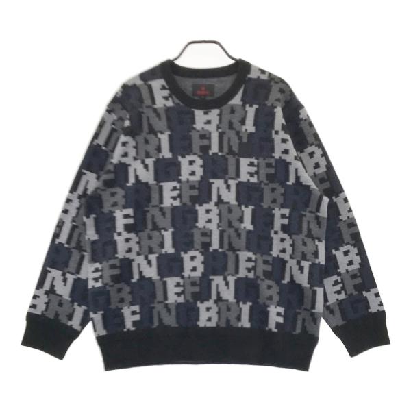 新品】BRIEFING GOLF ブリーフィング ウール ニットセーター 総柄