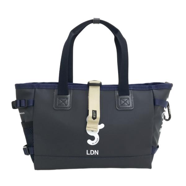 LADIN ミニボストン NAVY 8G SHOOT コラボ 8G SHOOT エイジシュート ×LADIN カートバッグ ネイビー系 ゴルフ