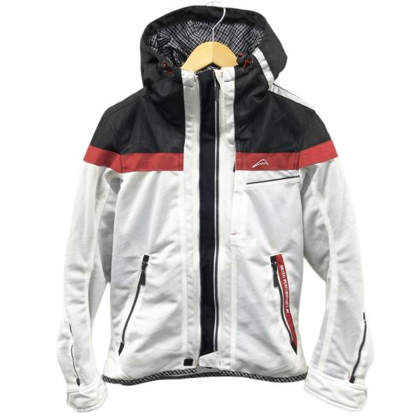【美品】KUSHITANI クシタニ フルメッシュジャケット M ホワイト KUSHITANI クシタニ K-2402 フルメッシュパーカージャケット ホワイト
