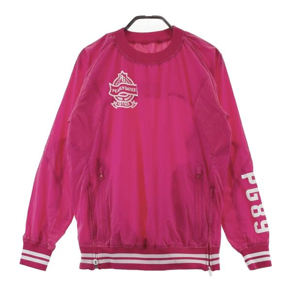 パーリーゲイツ★ピンク長袖フリース素材 パーリーゲイツ☆ピンク長袖フリース素材 パーリーゲイツ☆ピンク長袖