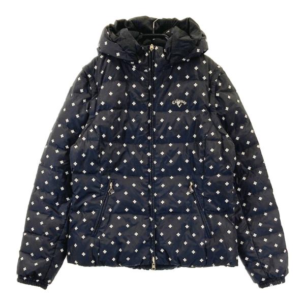 CALLAWAY キャロウェイ 多機能 リバーシブルダウンジャケット 花柄