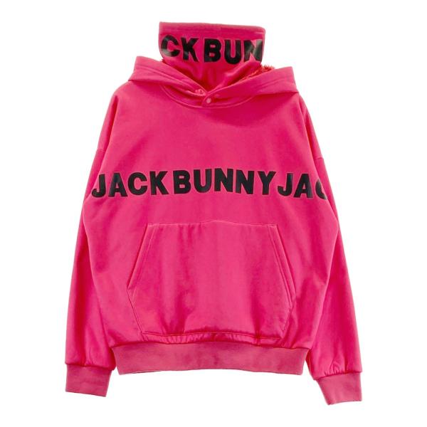JACK BUNNY ジャックバニー 裏ボア ネック付パーカー ピンク系 4