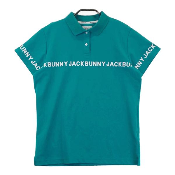 美品】JACK BUNNY ジャックバニー 2024年 半袖ポロシャツ ブルー系 2