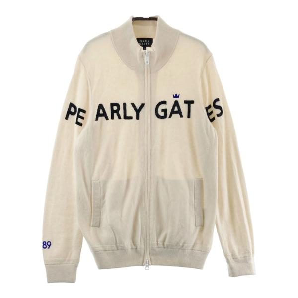 PEARLY GATES パーリーゲイツ カシミヤ ニット ジップジャケット