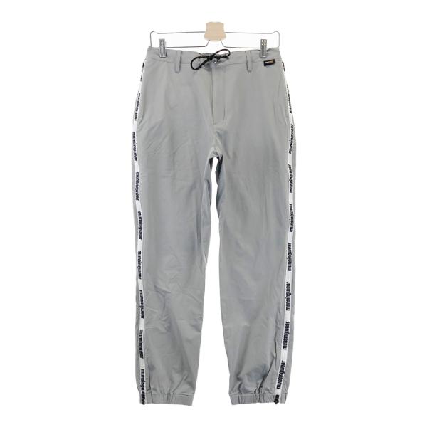 MUNSING WEAR マンシングウェア サイドジップ ストレッチパンツ グレー