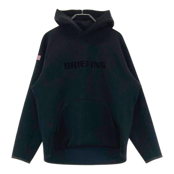サイズ：M BRIEFING GOLF ブリーフィング  プルオーバーパーカー フーディー  ブラック系 [240101376004] ゴルフウェア メンズ ストスト BRIEFING GOLF（ブリーフィングゴルフ） ブリーフィング 2024年モデル