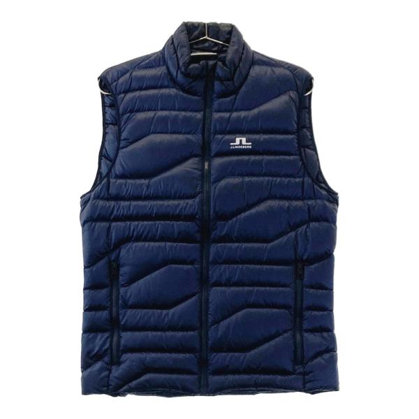 J.LINDEBERG ジェイリンドバーグ ジップアップ ダウンベスト ネイビー