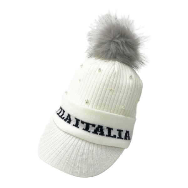 [商品管理番号]240101603030[ブランド]FILA GOLF フィラゴルフ[アイテム]ニットキャップ[モデル・品番][表記サイズ][実寸]平置き 頭周り直径：24.5cm[状態ランク]B[状態]内側に汚れが見受けられます[付属品]