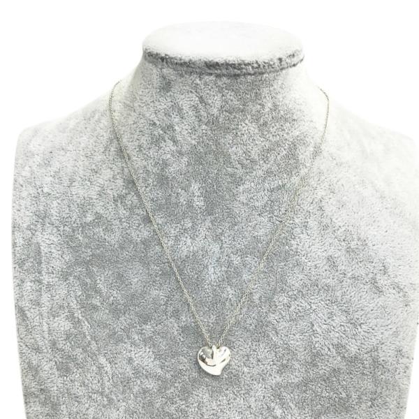 TIFFANY & CO. ティファニー フルハート ネックレス シルバー系