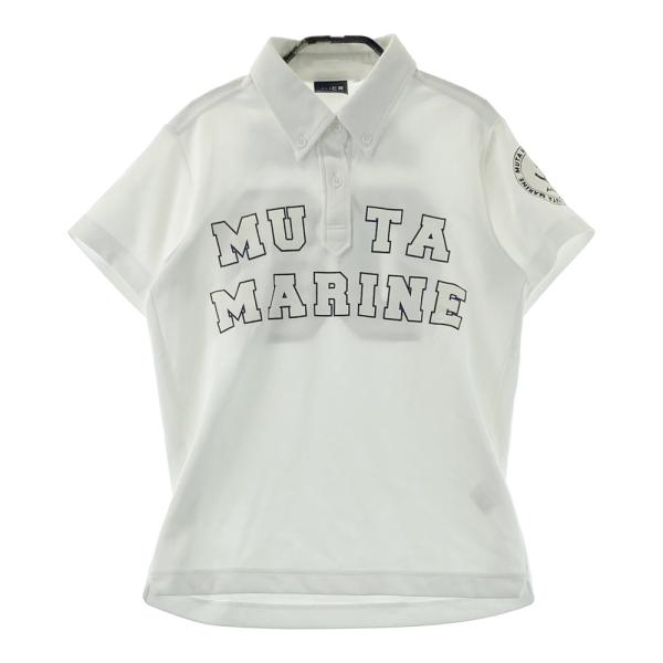 MUTAMARINE ムータマリン ポロシャツ 白 5 M muta MARINE（ムータマリン） ポロシャツ muta MARINE/ムータ マリン